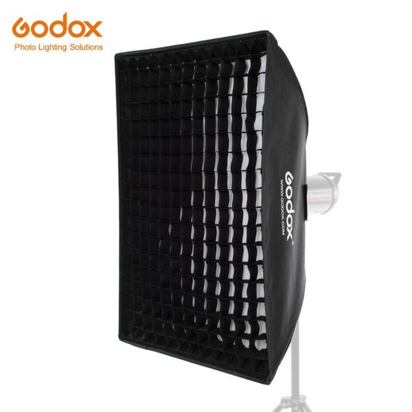 

godox softbox 70*100cm 29"x 39" portable rectangular honeycomb grid softbox soft box with bowens mount for studio flash