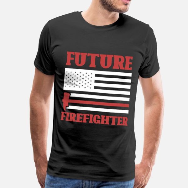 

future firefighter firefighter gift t shirt men printed 100% cotton s-3xl graphic fashion spring outfit shirt