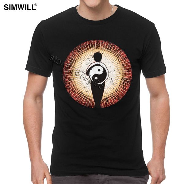 

classic tai chi chuan tee men short sleeve chinese yin yang style graphic t shirts streetwear summer cotton t-shirt clothes