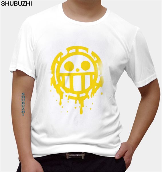 

new arrival rushed fashion o-neck movie t shirts graphic heart pirates trafalgar law one piece short-sleeve mens euro size