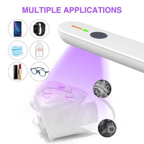 

disinfection lamp portable sterilization and disinfection instrument,charging handheld uv sanitizer wand,multiple applications