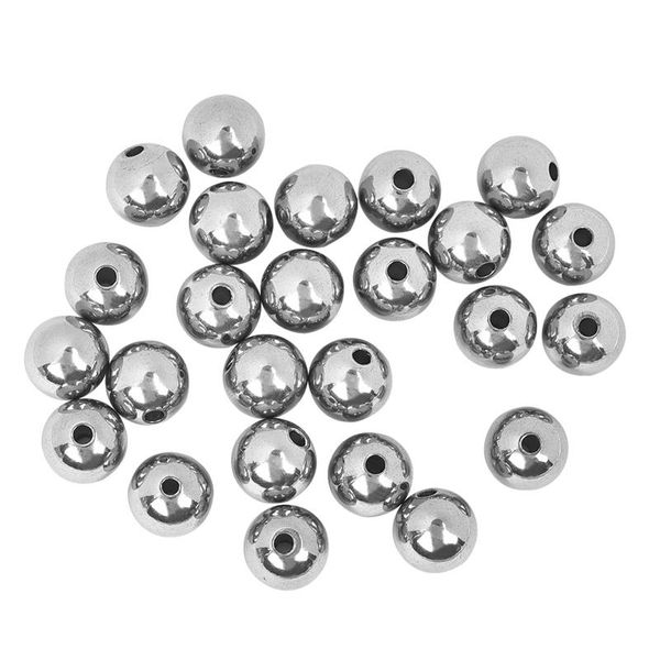 

3mm 4mm 6mm 8mm 10mm stainless steel beads diy jewelry making spacer beads accessories bracelet handmade jewelry findings