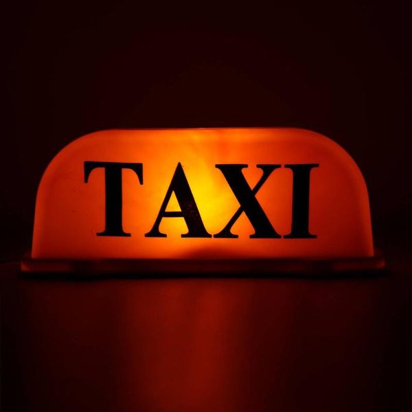 

dc12v universal taxi cab sign led roof er waterproof car magnetic sign lamp light with magnetic base