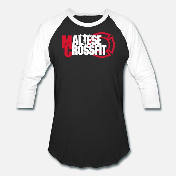 

maltese crossfit t shirt men fitness 100% cotton round neck normal fitness breathable summer unique shirt