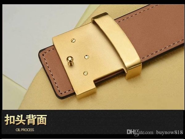 

2019 new fashion mens belts pin buckle genuine leather design mens belt women waist belts loui belts for men v100cm-125cm, Black;brown