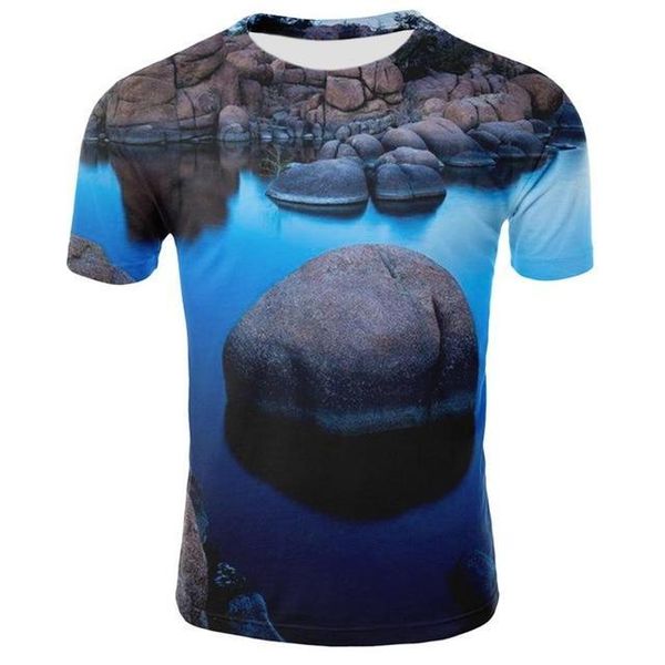 

3d t -shirt o -neck nature printed 3d hombre 3d print shirts harajuku anime oversized men clothing