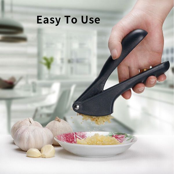 

diced garlic press micer cutter long handle household portable manual easy clean