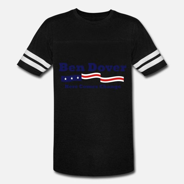 

ben dover political elections t shirt men designer 100% cotton round neck original graphic comfortable summer style pictures shirt