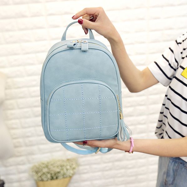 

new korean backpacks fashion pu leather shoulder bag crocodile pattern small backpack embossed leisure bags 1560