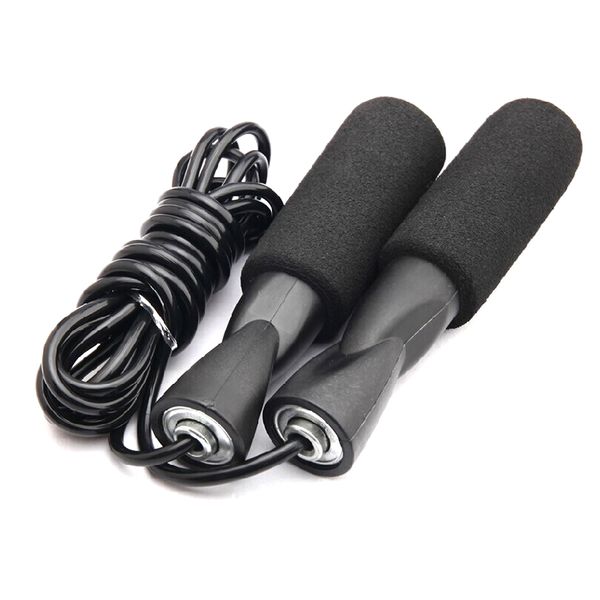 

new skipping rope with sponge handle jump rope cable for exercise fitness training sports women men fitness equipments #07