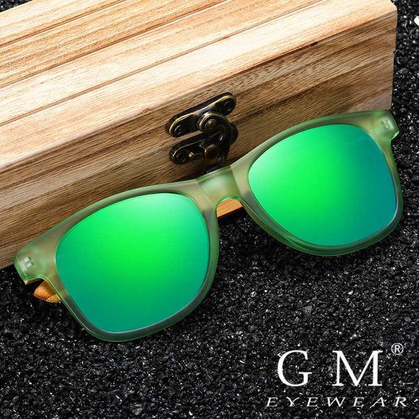 

sunglasses gm men/women fashion polarized wood outdoor activities driving sunglasses., White;black