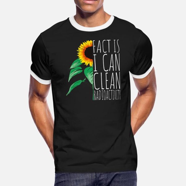 

sunflowers fact t shirt men custom tee shirt s-xxxl natural gift humor summer standard shirt