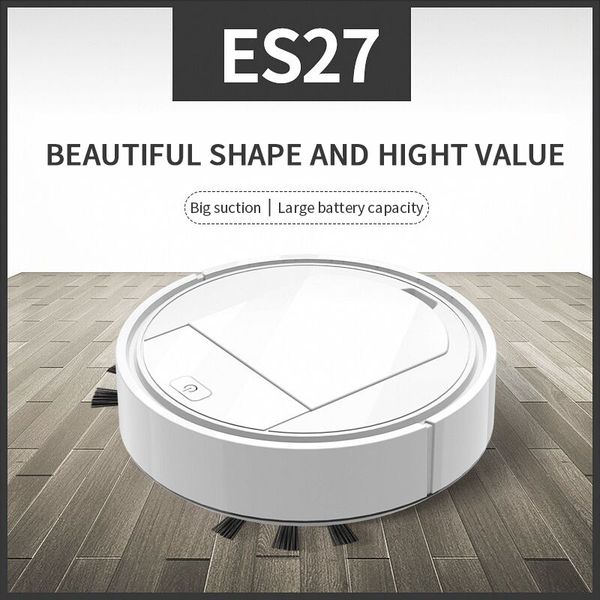 

es27 robot vacuum cleaner auto suction 1800pa smart sweeping cleaning sweeper dust cleaning sweeper broom household dustpan
