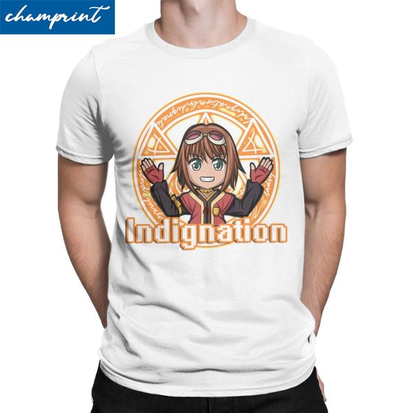 

men indignation rita t shirt tales of vesperia game pure cotton novelty short sleeve o neck tee shirt gift idea t-shirts