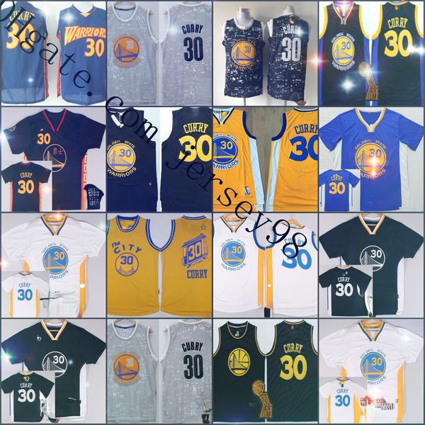 

golden state warrior men #30 stephen curry white green jersey, Black