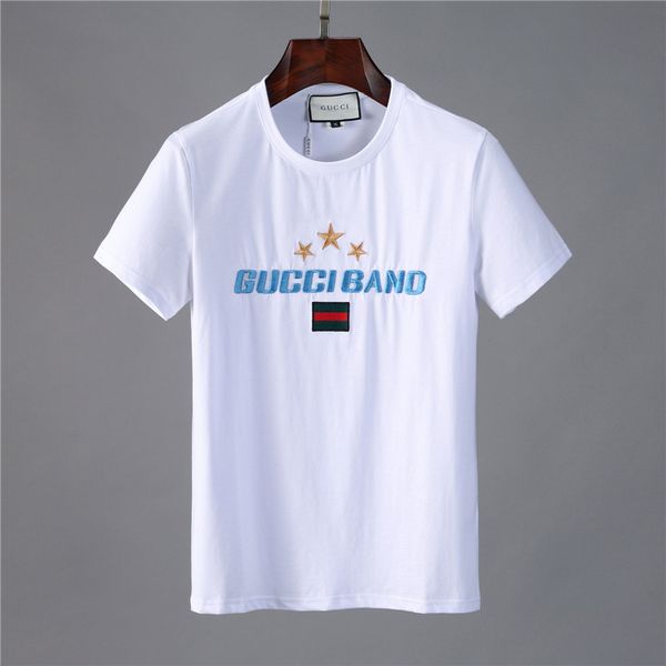 

letter geometric printed fashion men's tees summer breathable tee casual simple men women street short sleeve mens luxury designer t sh, White;black