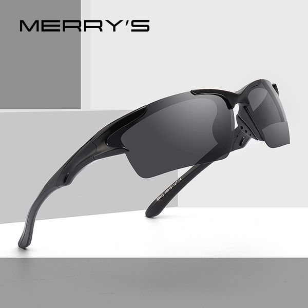 

merry's men polarized outdoor sports sunglasses male fashion goggles uv400 protection s9022, White;black