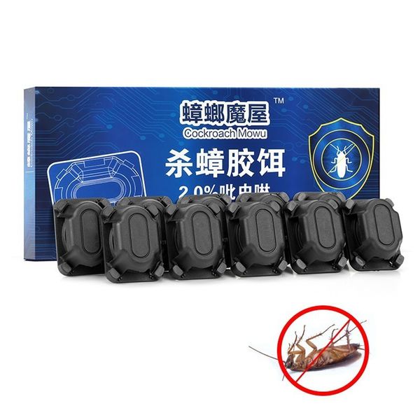 

10pcs household repeller roach trap box cockroaches killing bait self adhesive