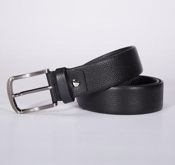 

new men s leather first layer leather casual all-match pin for pin belt belt04, Black;brown