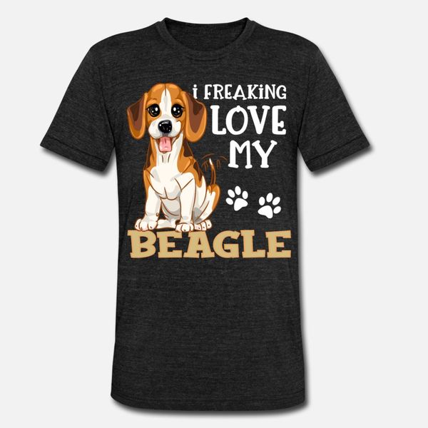 

i freaking love my beagle dog puppy gift t shirt men design 100% cotton s-xxxl leisure fitness comical summer kawaii shirt