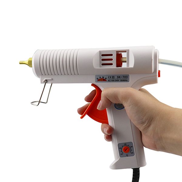 

high power 110w glue gun 100-220Â°c controllable temperature glue gun powe tool for 11mm sticks home diy