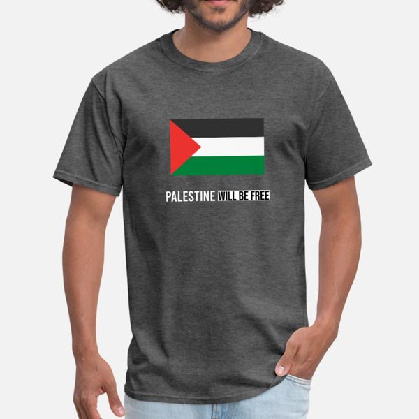 

palestine will be t shirt men custom 100% cotton s-xxxl unique fitness breathable spring autumn cool shirt