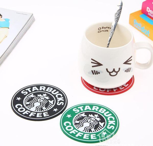 

logo 8.3cm krakens mats cup starbucks placemats pads cup japanese round mermaid silicone coffee coaster starbucks bfffr sweet07
