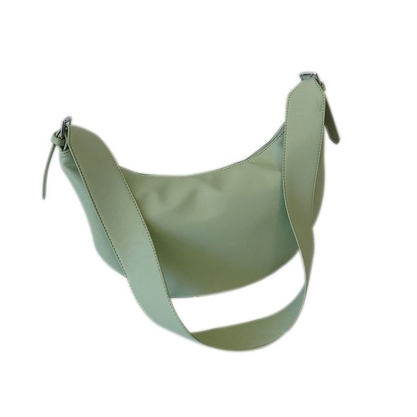 

simple pu leather crossbody bag retro personality large capacity zip shoulder bag