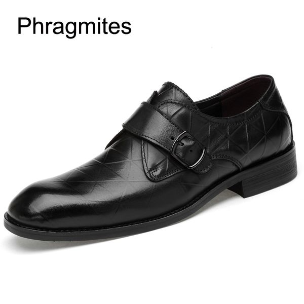 

phragmites lace-up new men dress shoes formal shoes handmade business wedding big sizeÂ #47, Black