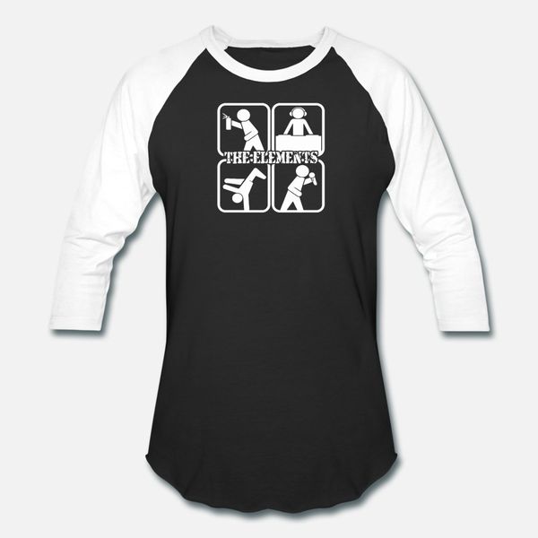 

the hip hop elements t shirt men designer short sleeve round neck natural fitness funny spring original shirt, White;black