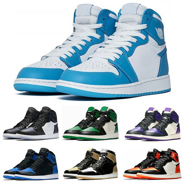 

1s mens basketball shoes 3 with black mark green court purple chicago og 1 game royal blue backboard sports sneaker