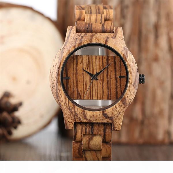 

yisuya creative sport casual analog hollow rectangles bamboo wooden unique handmade wood fashion men quartz wristwatch+gift bags, Slivery;brown