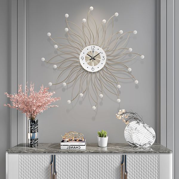 

71cm nordic creative wall clock modern design mute clock restaurant home fashion decorative quartz big on the wall