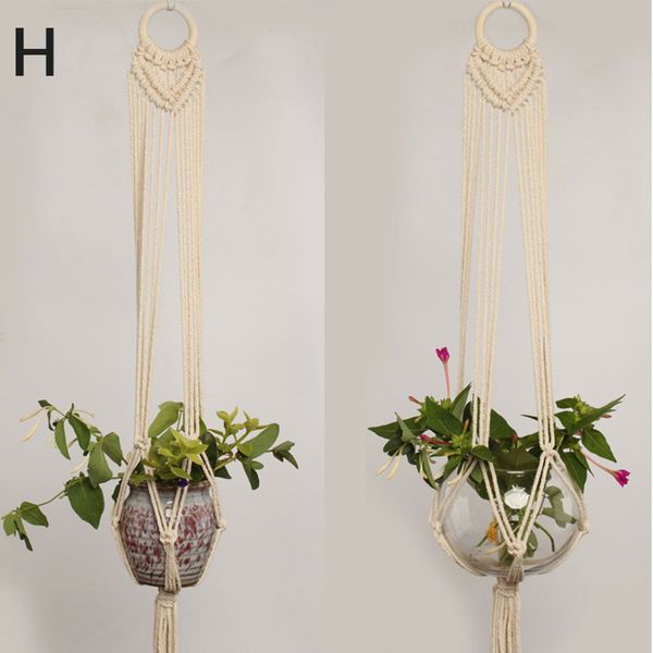 

knotted simple/tassel for balcony decor hanging net string hanging pot holder