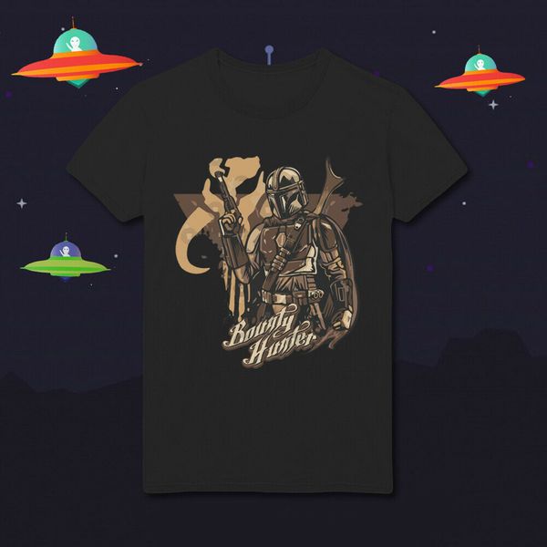 

the mandalorian bounty hunters this is the way black t-shirt