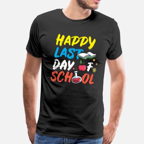 

teacher last day of school summer vacation t shirt men designs cotton crew neck anti-wrinkle humor summer style family shirt