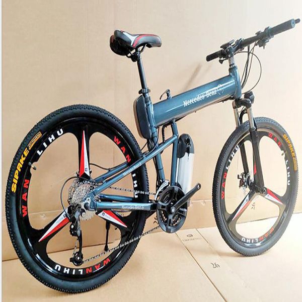 

factory direct brand mountain bike 26 inch aluminum alloy lithium battery mountain bike electric power bicycle gift car 555