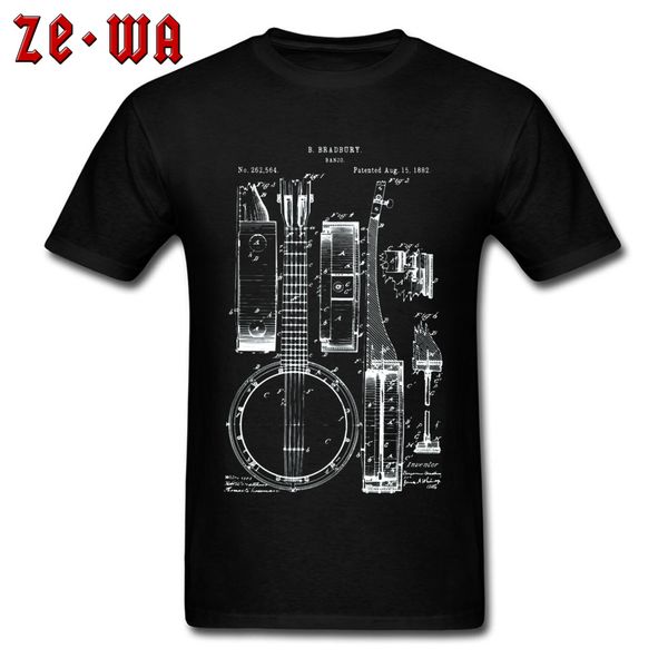 

bass щипковой гитара tshirts музыкальных инструментов рисование тенниска art music club tee shirt для мужчин первоапрельского дня