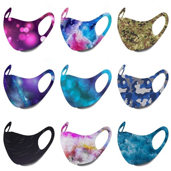 

2020 starry sky face mask washable american election printing dustproof magic biden mask outdoor cycling neck bandana #752#697