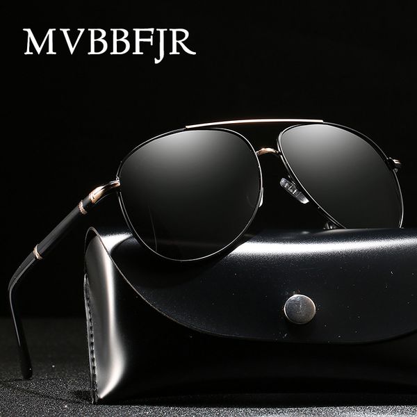 

mvbbfjr classic pilot men women polarized sunglasses driving shade mirror eyewear brand design retro goggle glasses uv400 sport, White;black