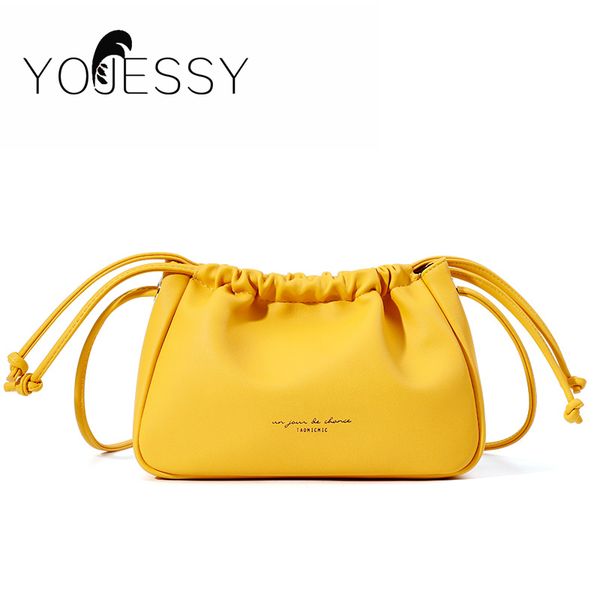 

yojessy yellow soft pu leather crossbody bags for women small mini lady shoulder messenger bag handbags bag