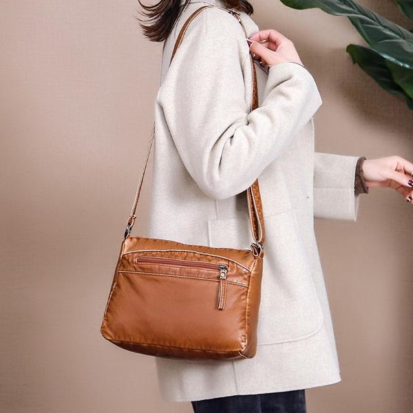 

урожай рим стиль плечо crossbody сумка для женщин мягкая кожа pu вскользь партия посыльного сумки lady портативный телефон сумка новые