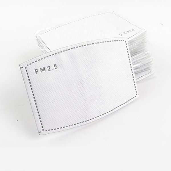 

replaceable 5 ply filter face mask pad pm2.5 with activated carbon dust filters air protection mask filter1