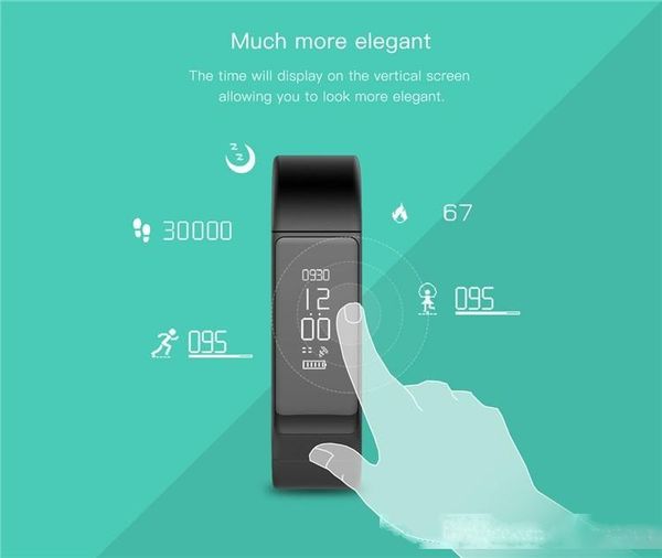 

i5 plus bluetooth smart sports bracelet wireless fitness pedometer activity tracker with steps counter sleep monitoring calories track