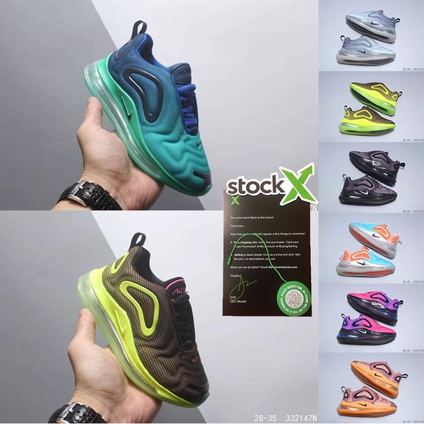 

air 720 kids running shoes tripler white black see forest electric green platinum cosmic obsidian ghost childrens sports trainers