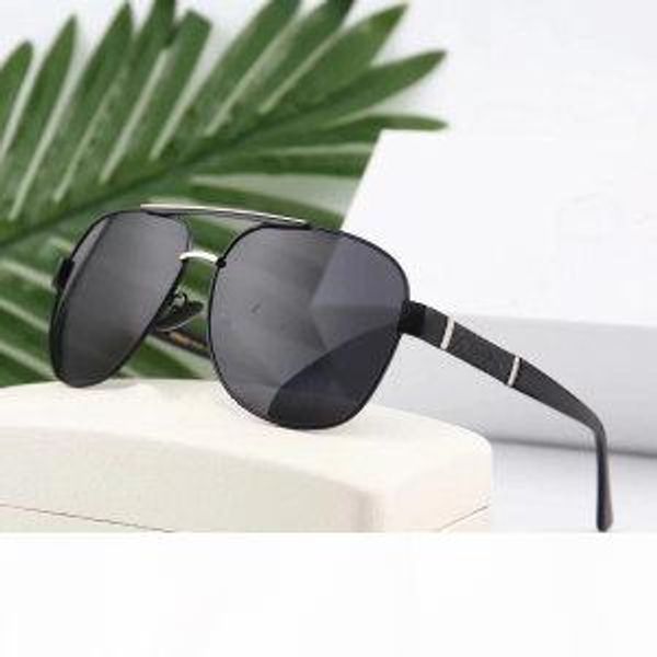 

mens designer sunglasses luxury sunglasses for man uv400 mirror adumbral glasses v0806 6 color optional highly quality with box, White;black
