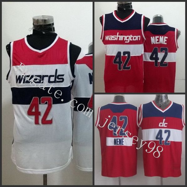 

washingtonwizardsmen white 42nene hilario swingman jersey, Black
