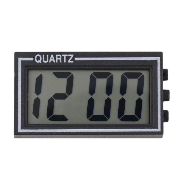 

new digital lcd table car dashboard desk date time calendar small clock durable