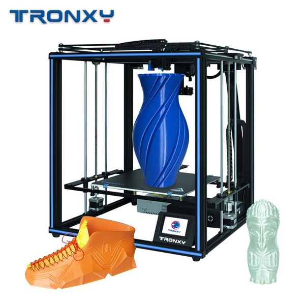 

tronxy x5sa-400pro 3d printer large print size 400*400*400mm 3.5 inch color touchscreen extruder ultra-quiet mainboard