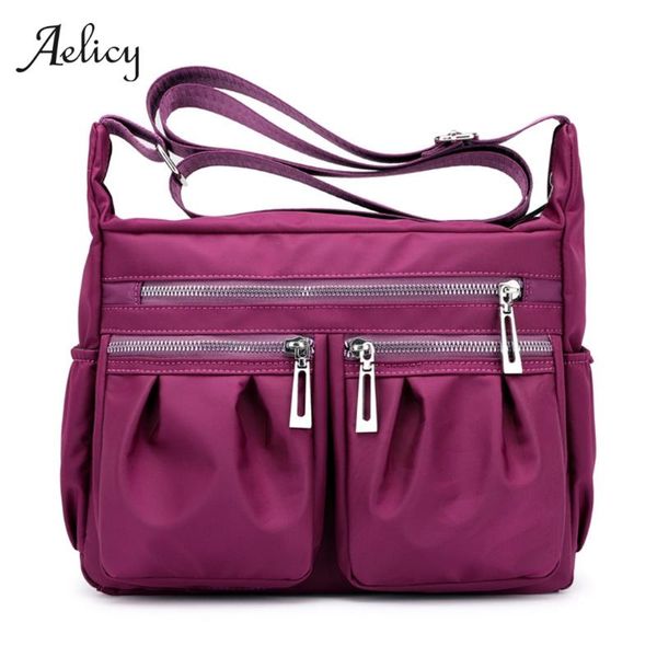 

aelicy новых женщины посыльная сумка для женщин водонепроницаемого нейлона сумки женской сумки женской crossbody сумка болс sac a main